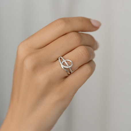 Prsteň s diamantmi Sarrion