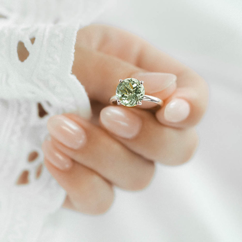 Prsteň s ametystom Bonbon