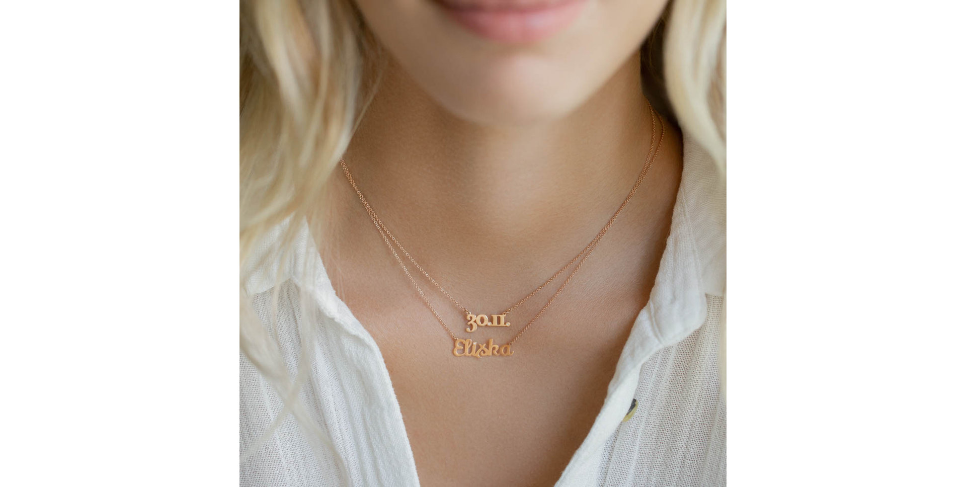 Náhrdelník s diamantom Personalized Gift