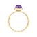 Prsteň s ametystom brazil Bonbon4