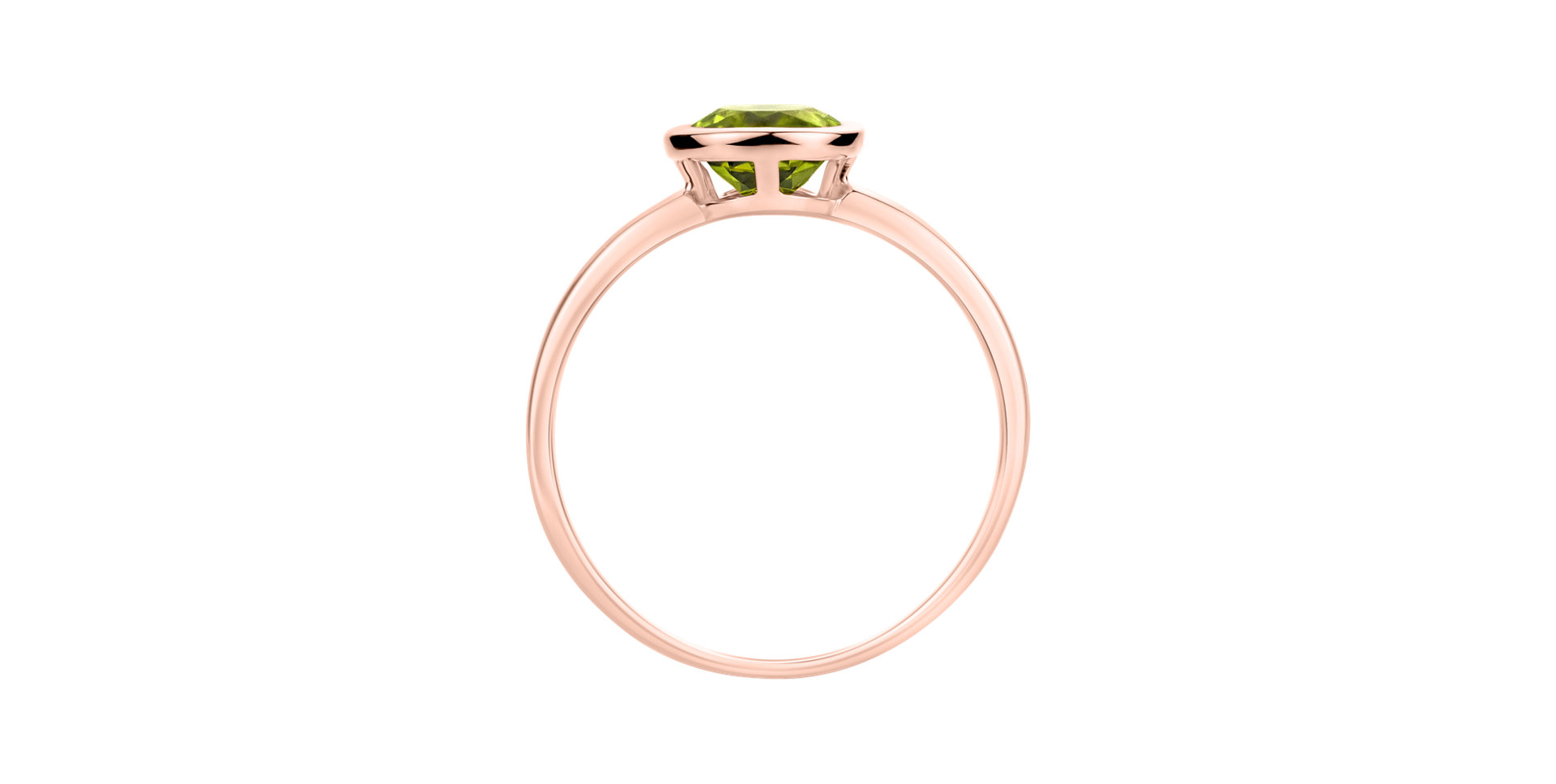 Prsteň s peridotom Bonbon