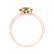 Prsteň s peridotom Bonbon4