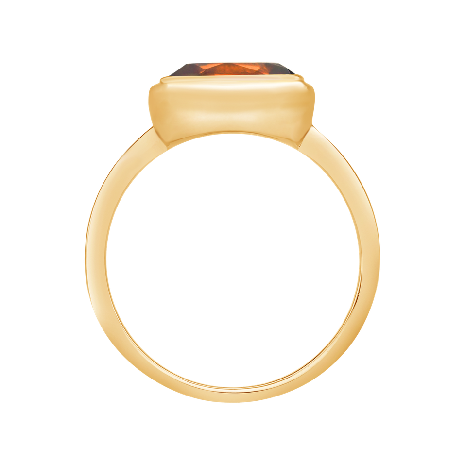 Prsteň s citrínom madeira Bonbon