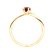 Prsteň s rhodolitom Bonbon4