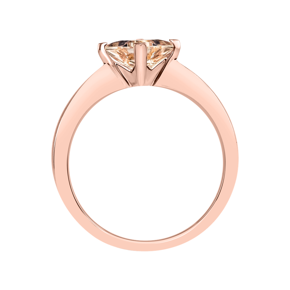 Prsteň s morganitom Bonbon