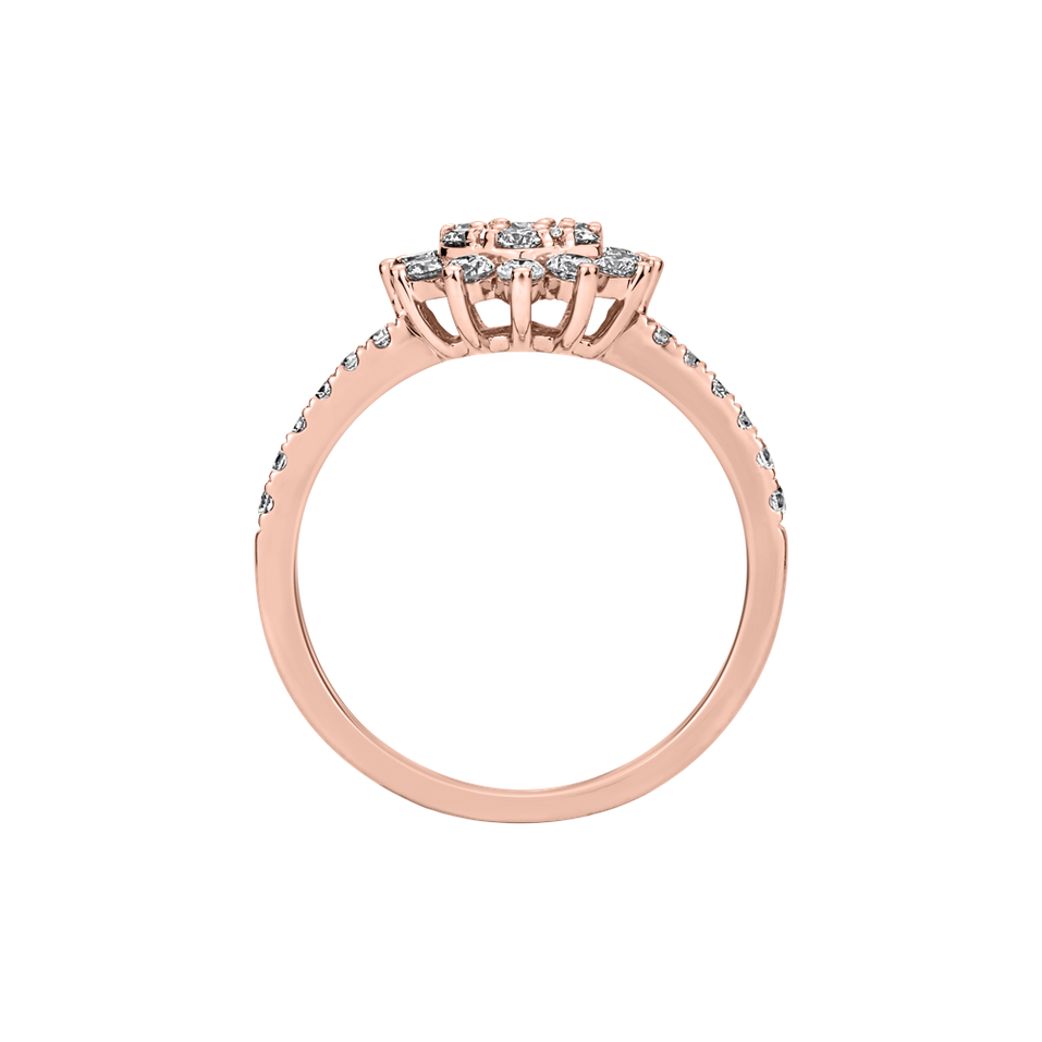 Prsteň s diamantmi Shiny Constellation