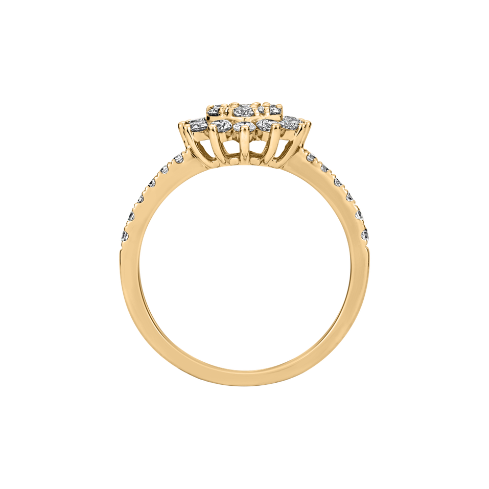 Prsteň s diamantmi Shiny Constellation