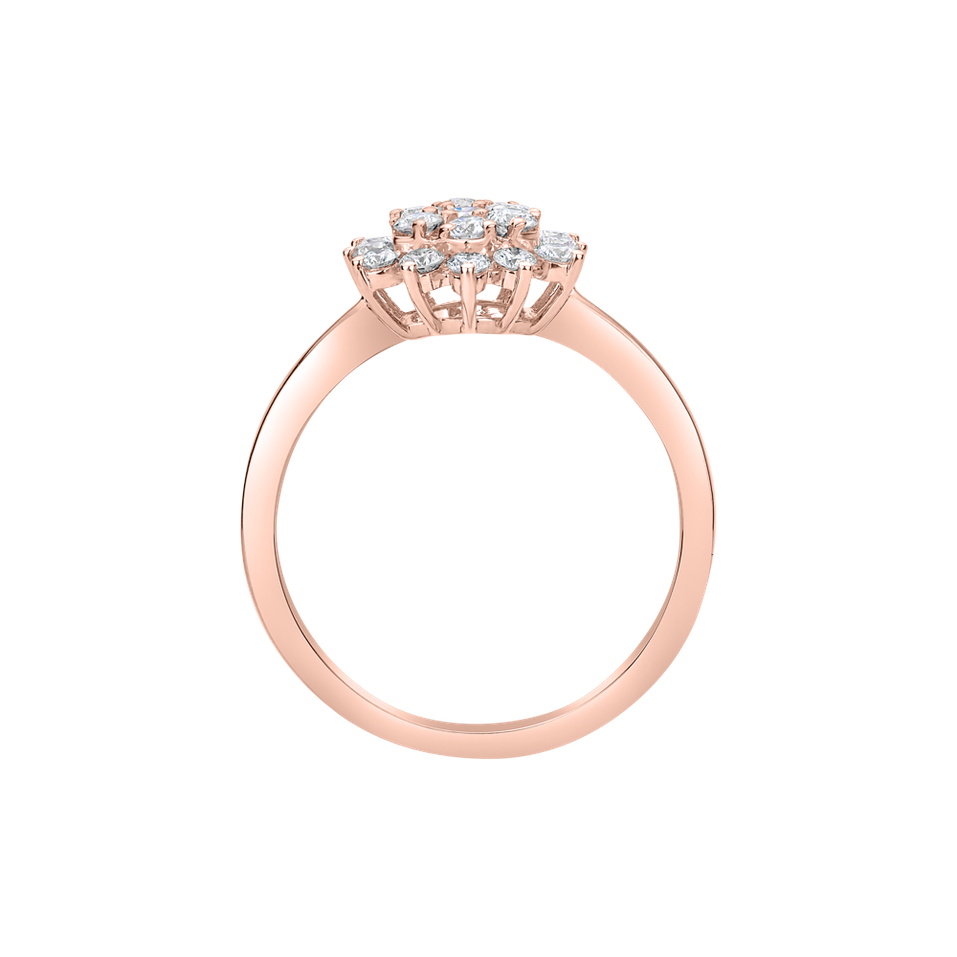 Prsteň s diamantmi Shiny Constellation