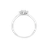 Prsteň s diamantmi Glowing Starlet4