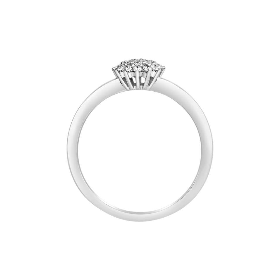 Prsteň s diamantmi Midnight Sun