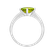 Prsteň s peridotom Bonbon4