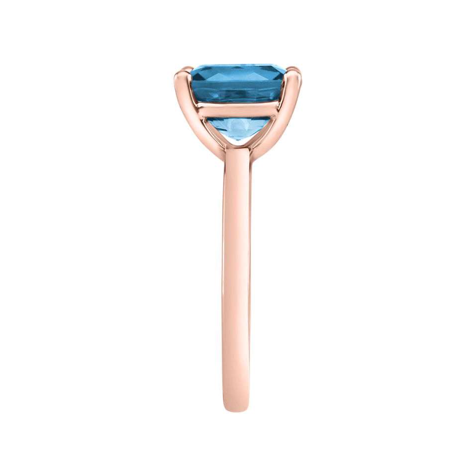 Prsteň s topásom swiss Bonbon