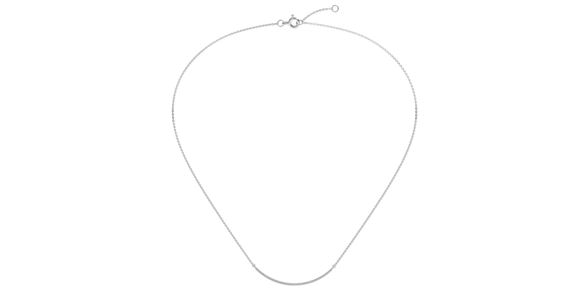 Náhrdelník s diamantmi Shimmer Line