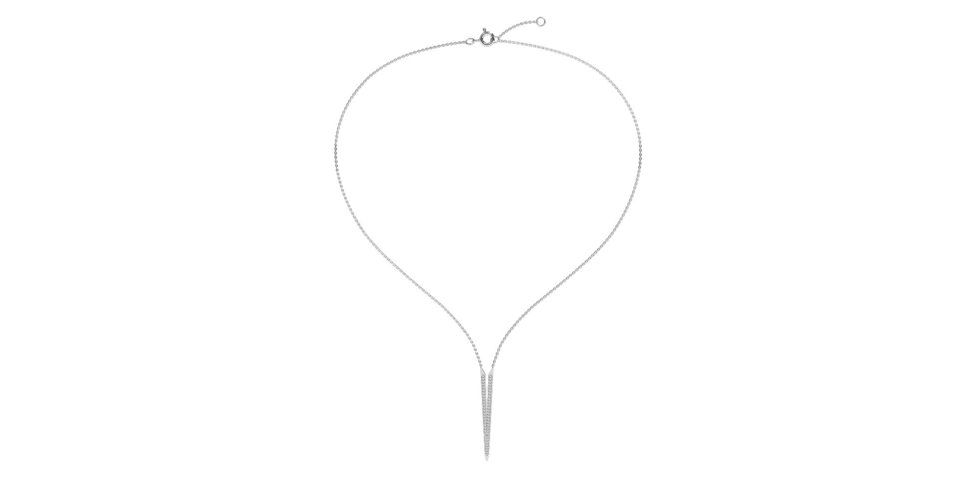 Náhrdelník s diamantmi Sparkling Victory