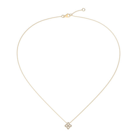 Náhrdelník s diamantmi Glamorous Petals