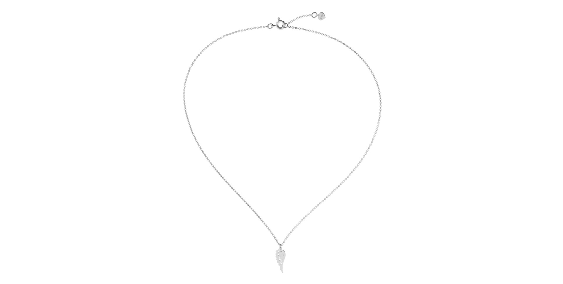 Náhrdelník s diamantom Heaven Wing
