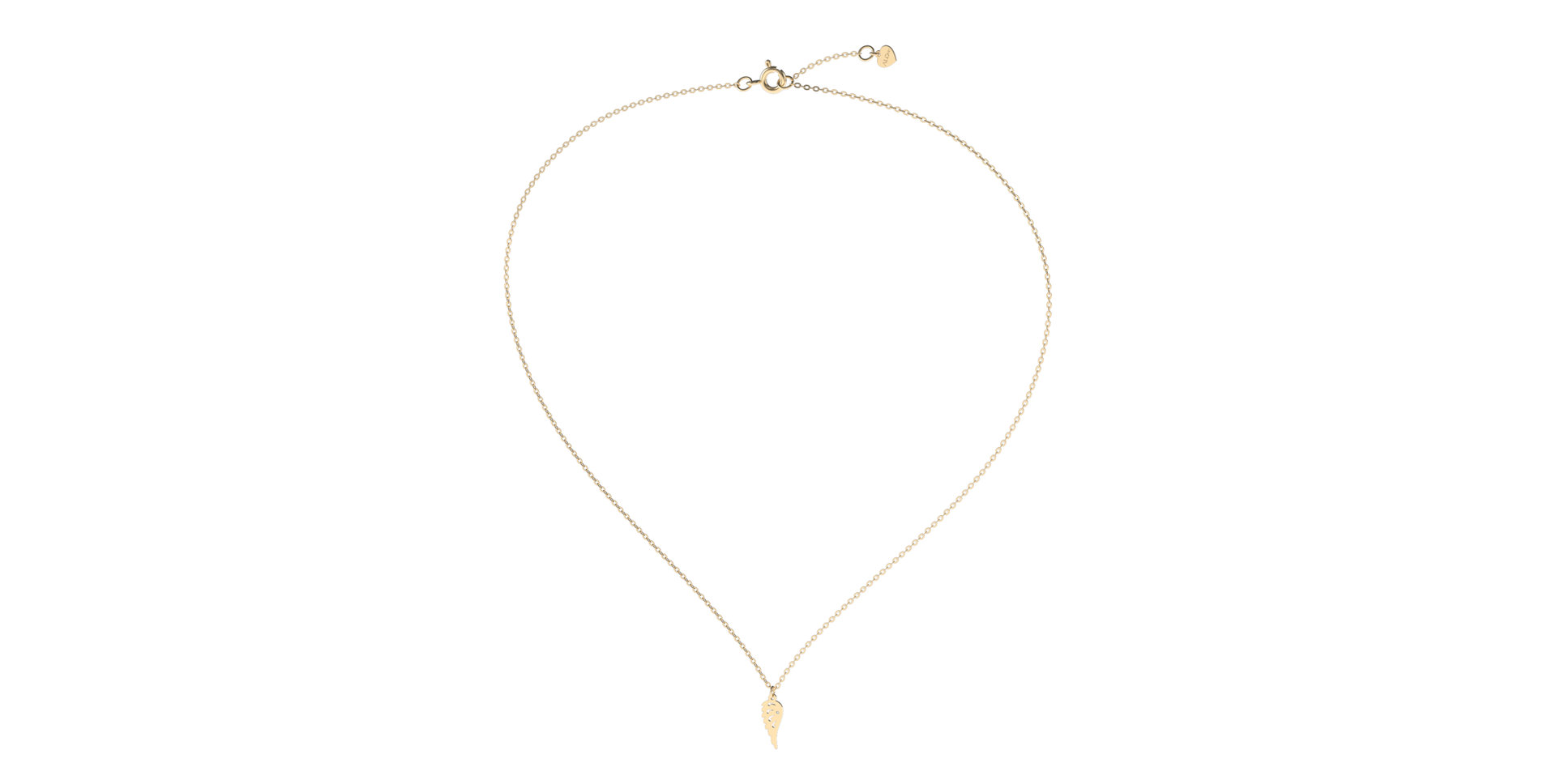 Náhrdelník s diamantom Diamond Wing