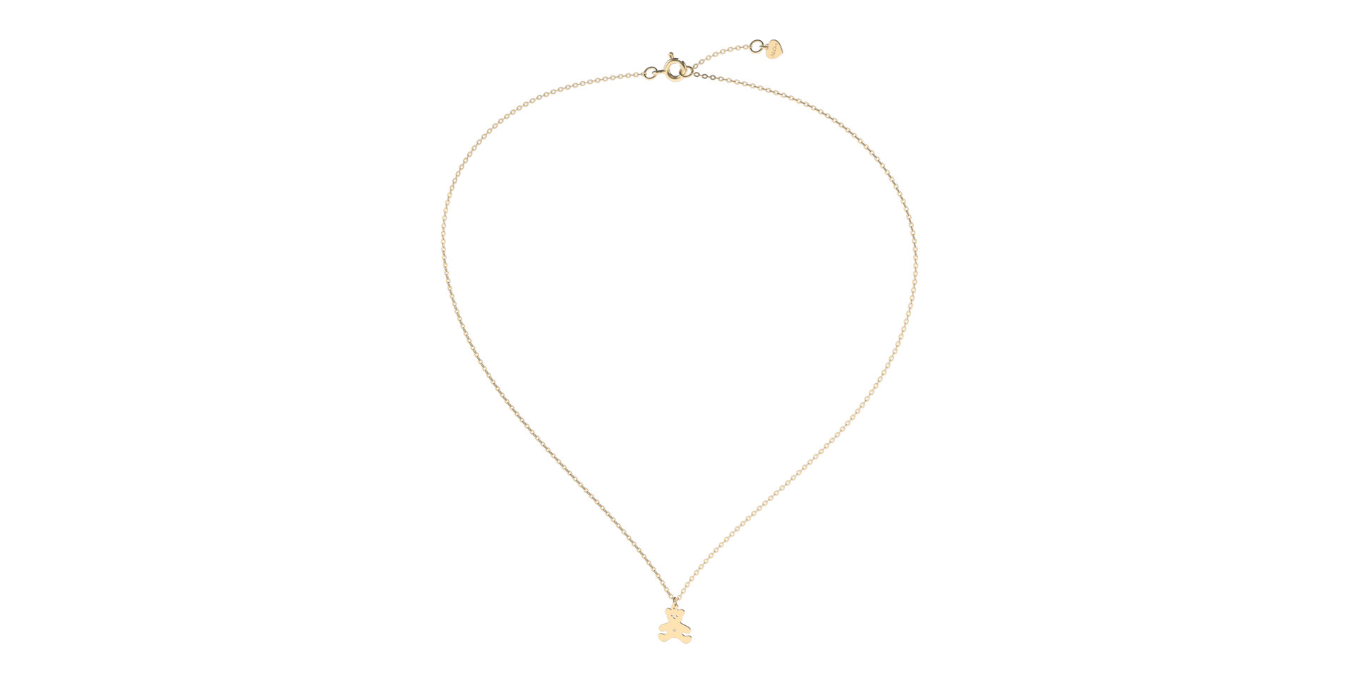 Náhrdelník s diamantom Teddy