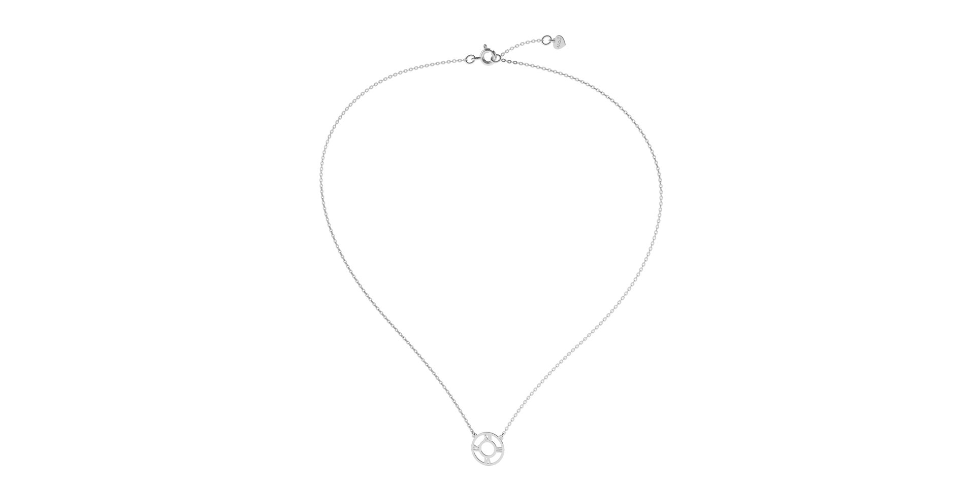 Náhrdelník s diamantom Time