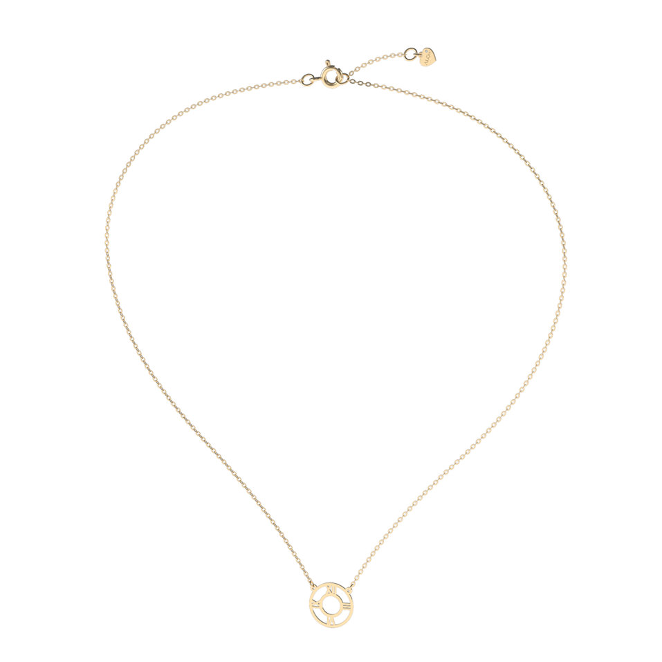 Náhrdelník s diamantom Time