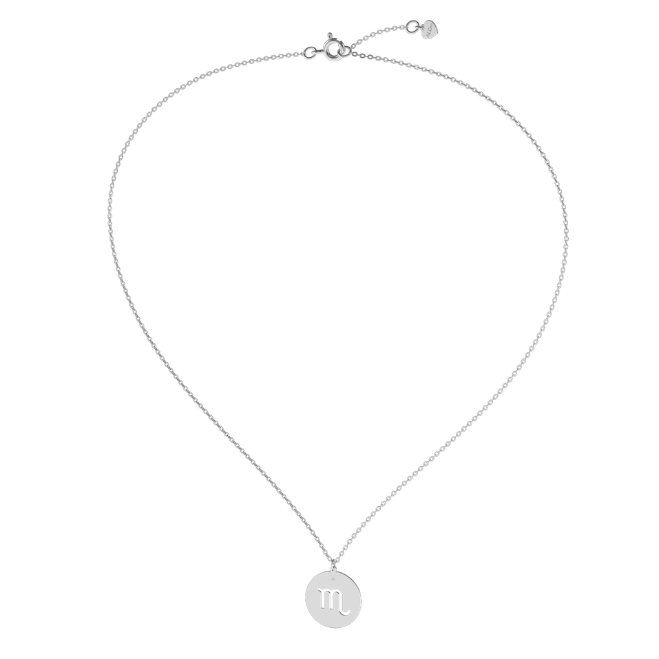 Náhrdelník s diamantom Scorpio