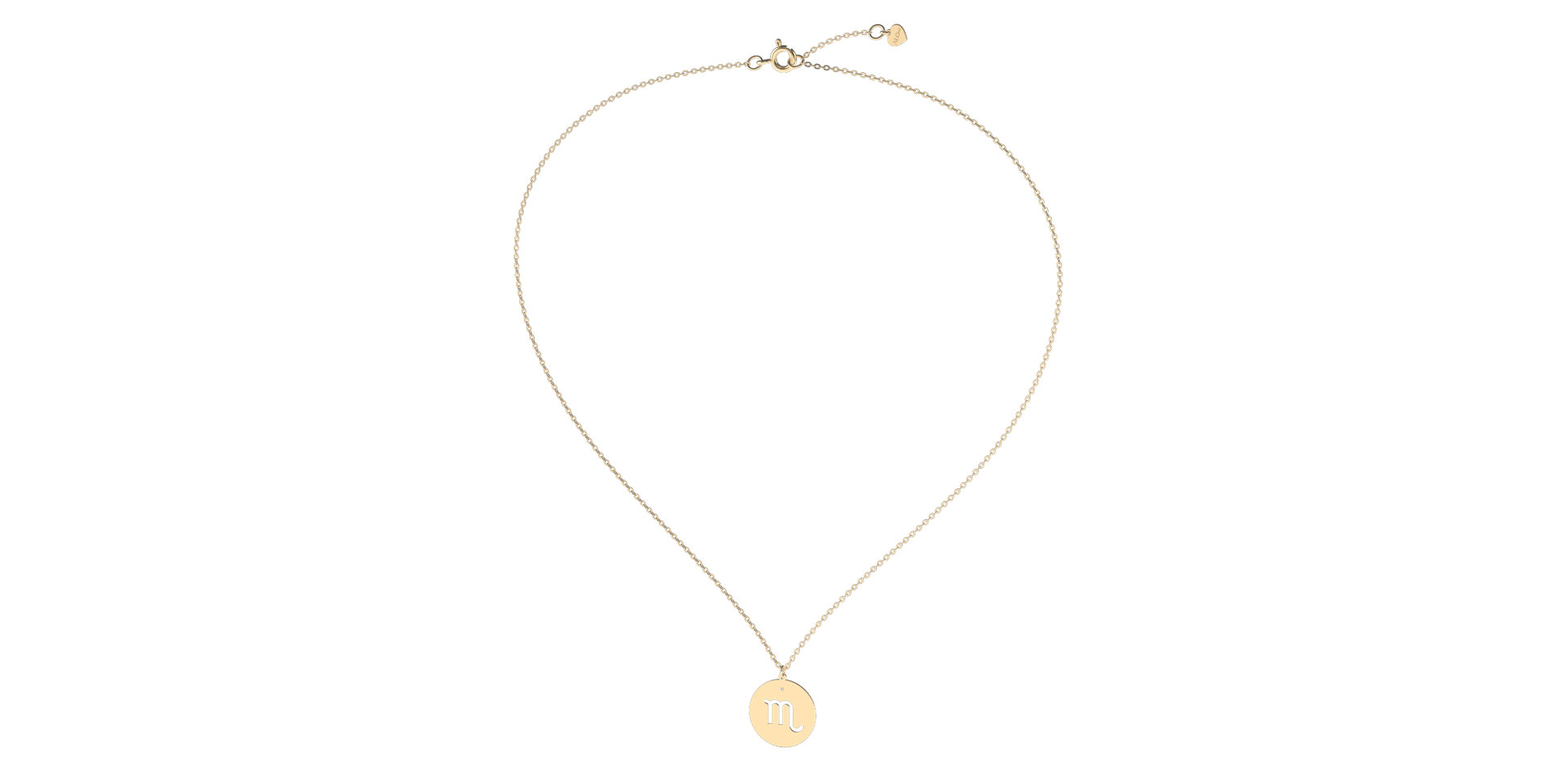 Náhrdelník s diamantom Scorpio