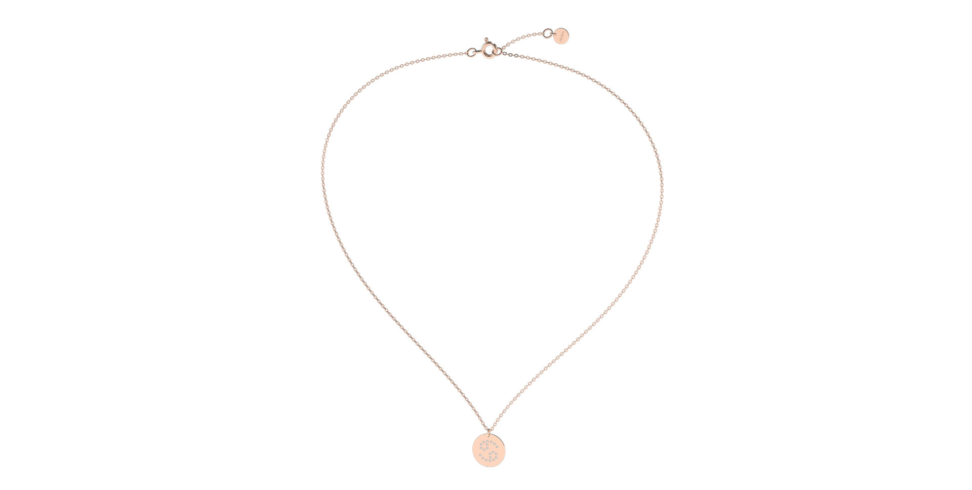 Náhrdelník s diamantmi Cancer