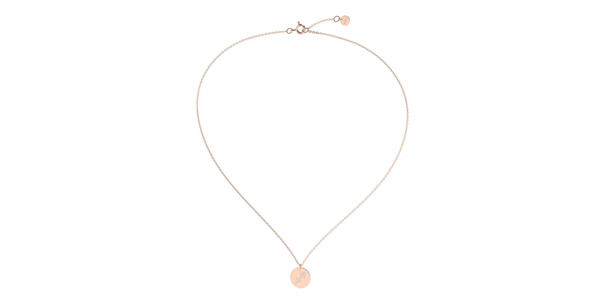 Náhrdelník s diamantmi Sagittarius