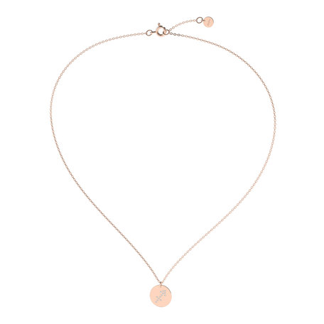 Náhrdelník s diamantmi Sagittarius