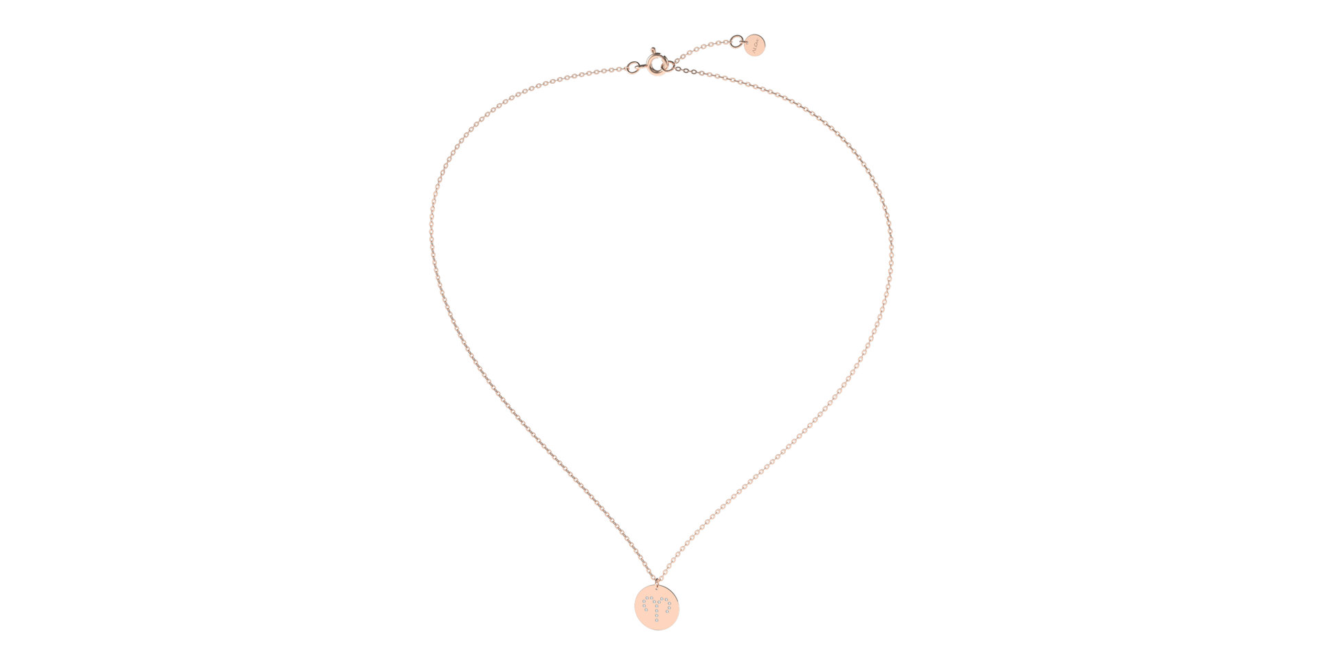 Náhrdelník s diamantmi Aries