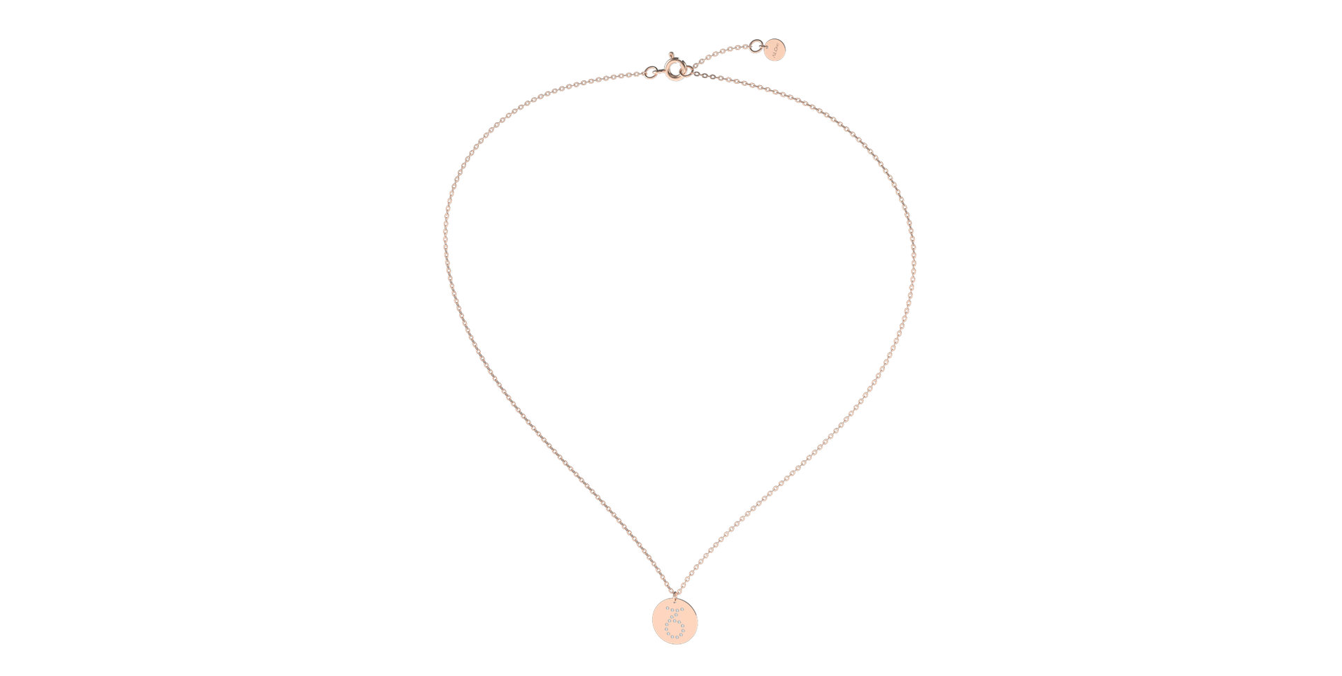 Náhrdelník s diamantmi Capricorn