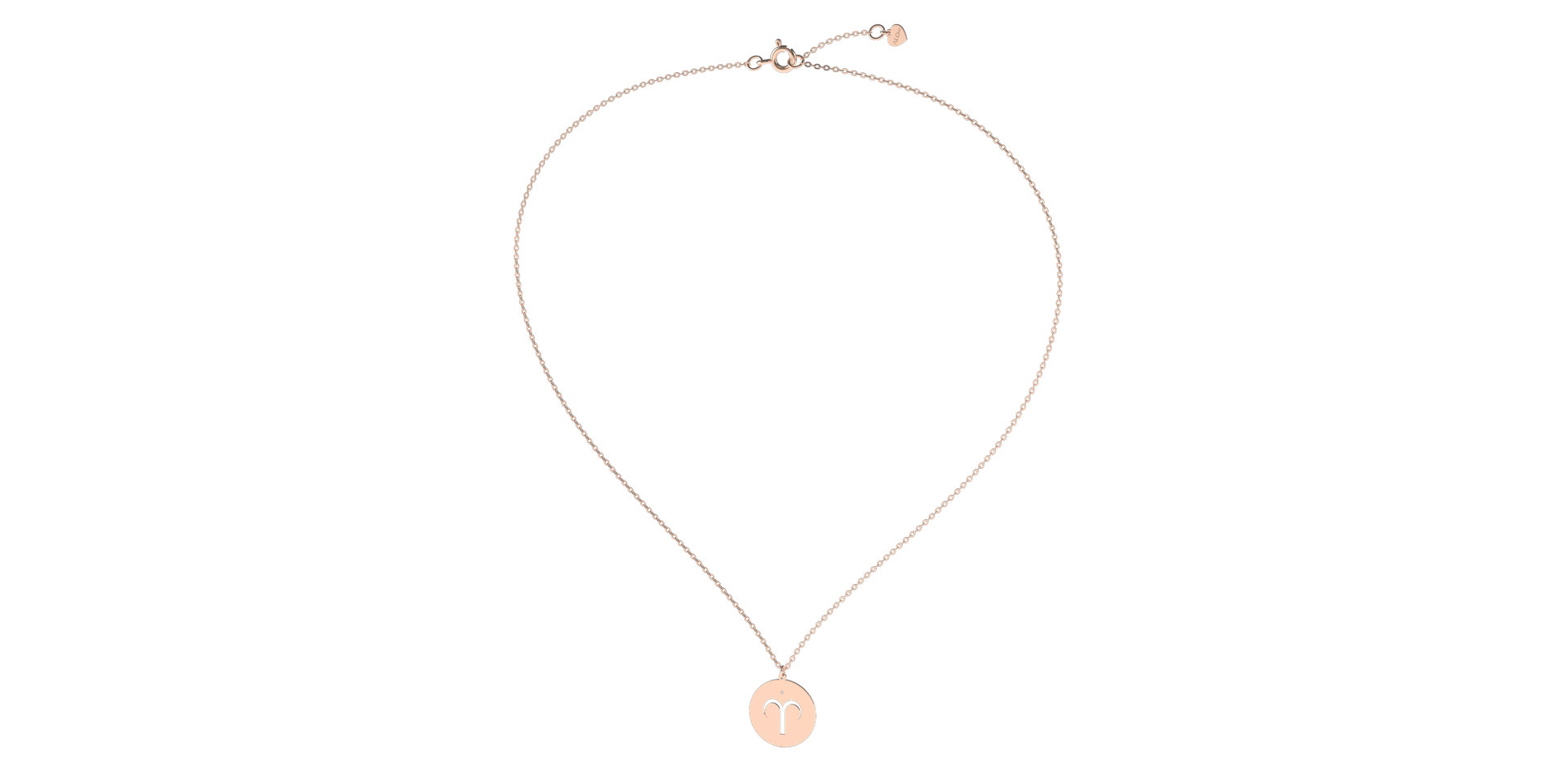 Náhrdelník s diamantom Aries