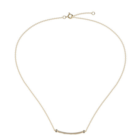 Náhrdelník s diamantmi Diamond Line