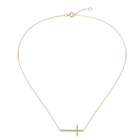 Náhrdelník s diamantmi Cross