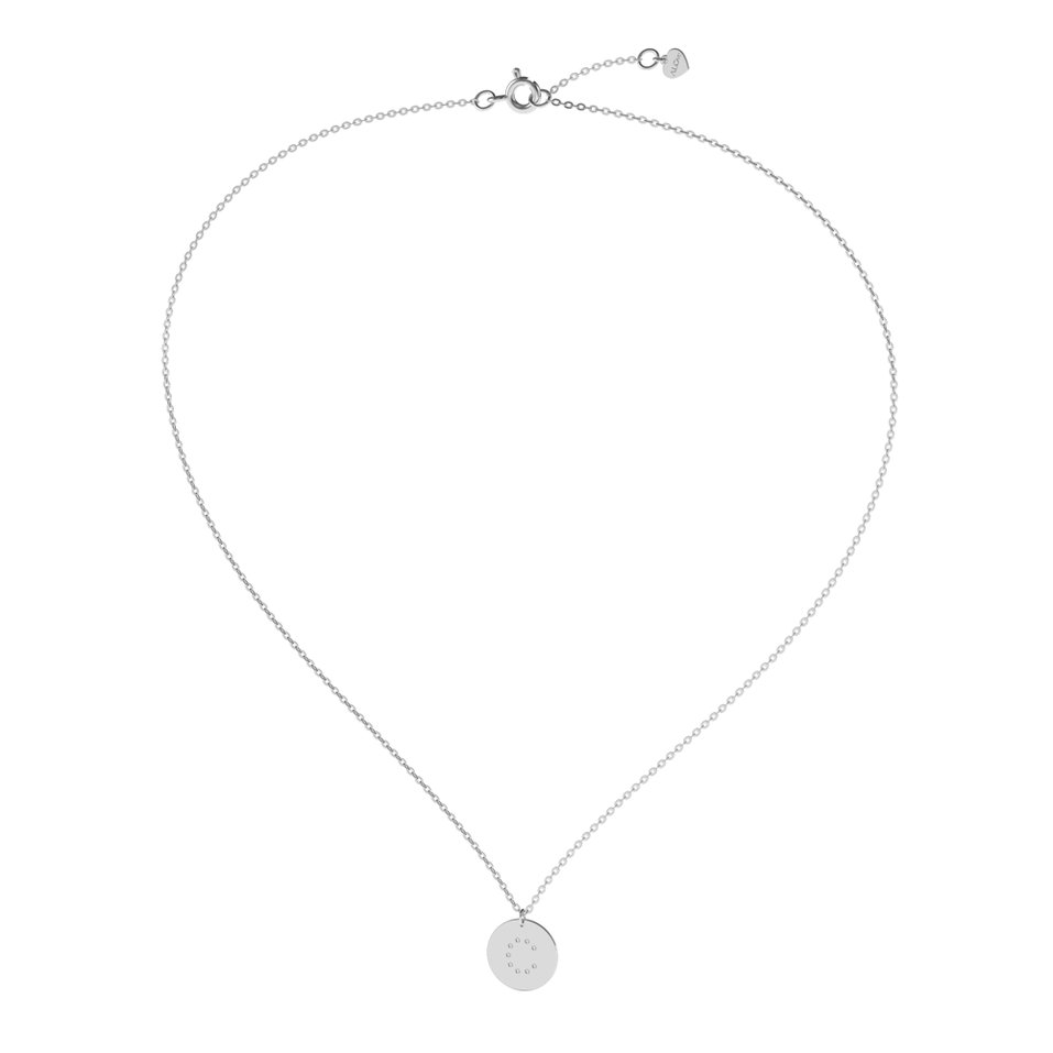 Náhrdelník s diamantmi Diamond Coins C