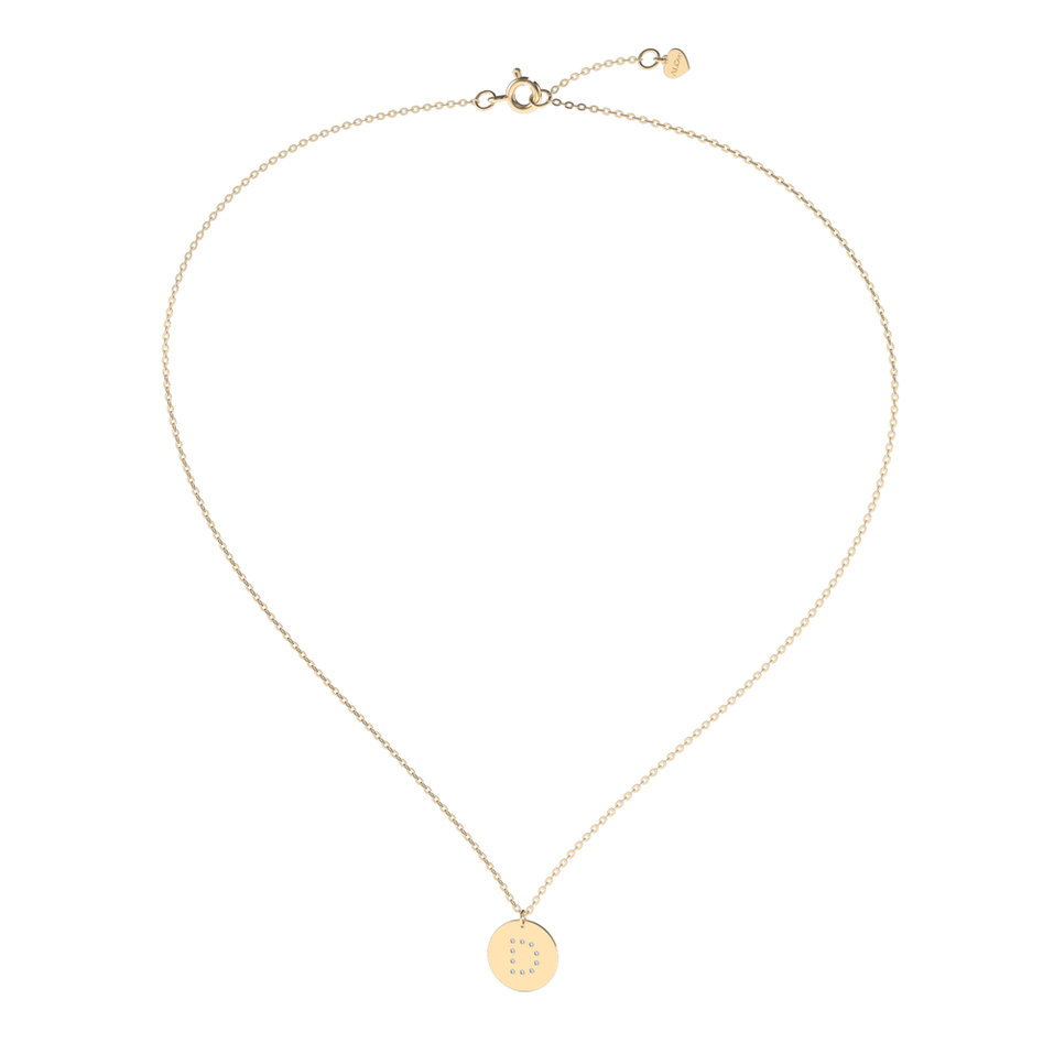 Náhrdelník s diamantmi Diamond Coins D