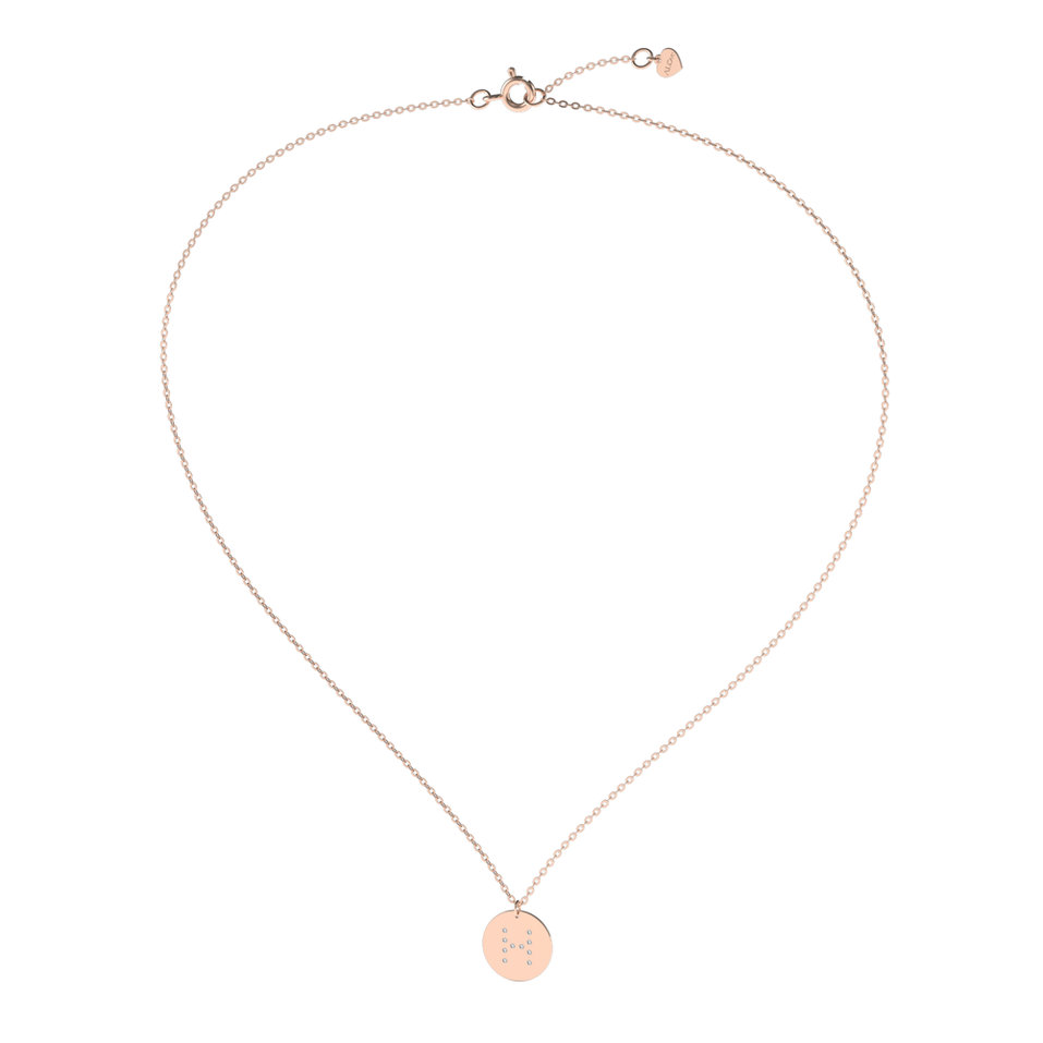 Náhrdelník s diamantmi Diamond Coins H