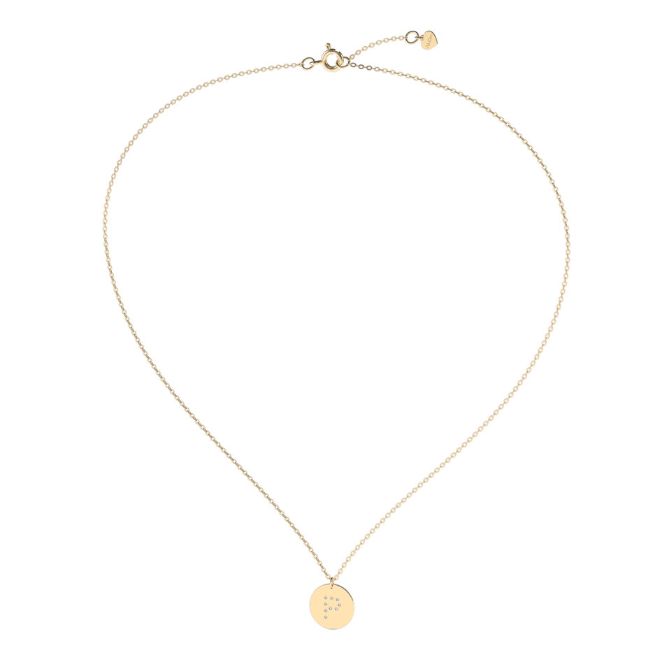 Náhrdelník s diamantmi Diamond Coins P