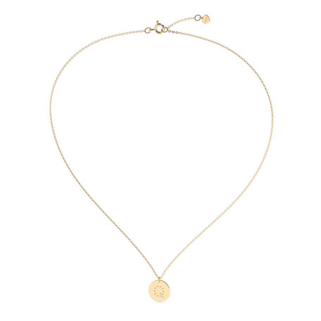 Náhrdelník s diamantmi Diamond Coins Q