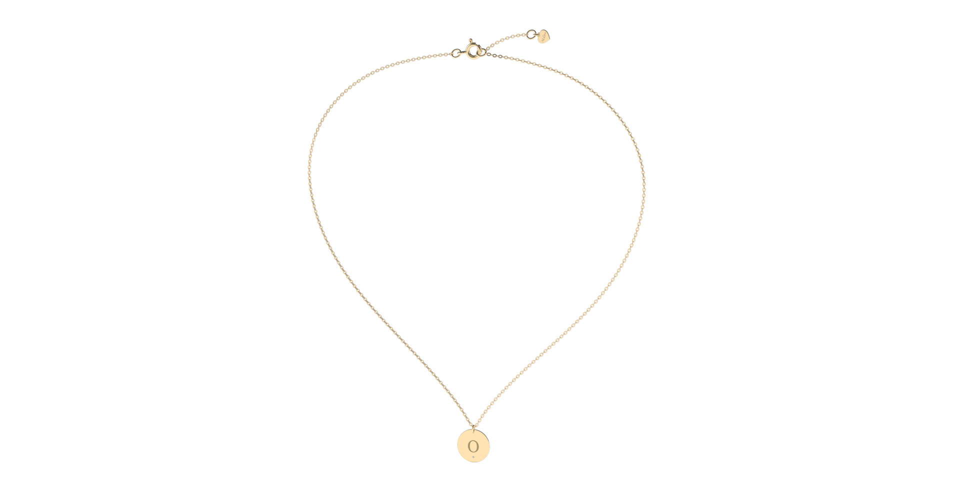 Náhrdelník s diamantom Big Coins O