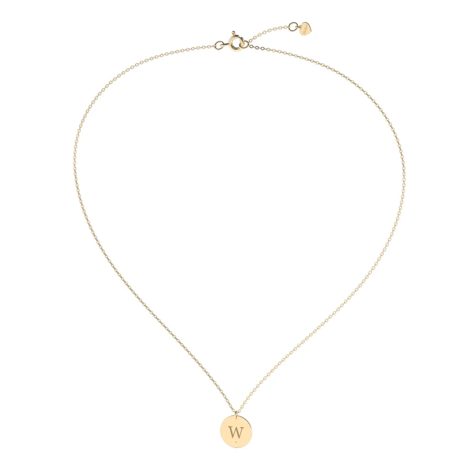 Náhrdelník s diamantom Big Coins W