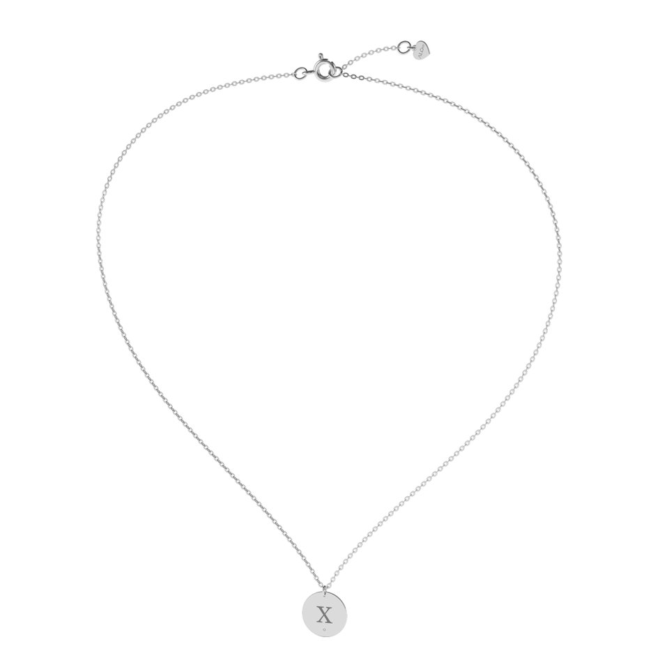 Náhrdelník s diamantom Big Coins X