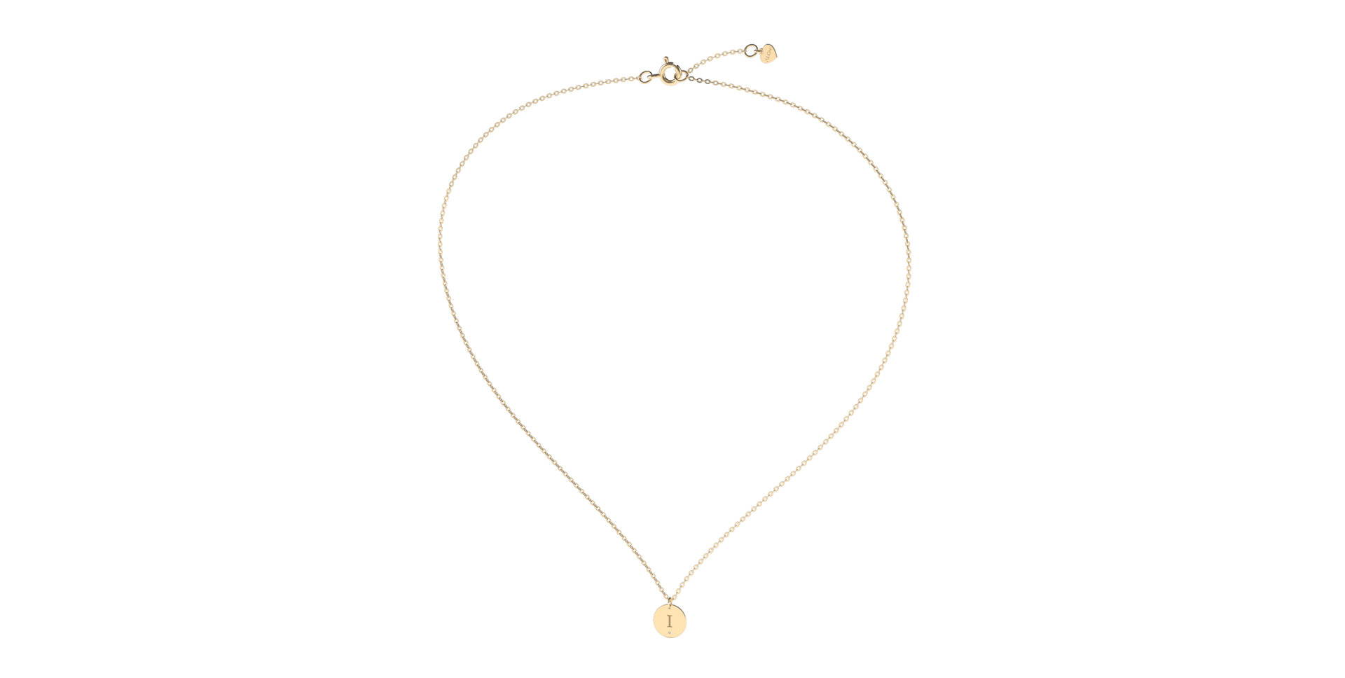Náhrdelník s diamantom Little Coins I