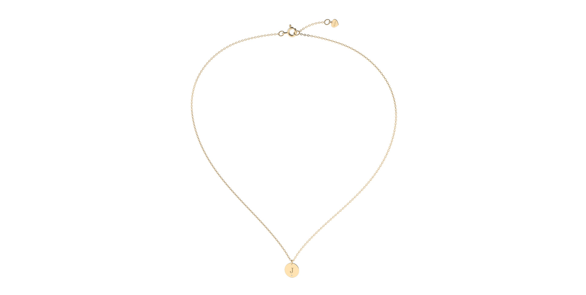 Náhrdelník s diamantom Little Coins J