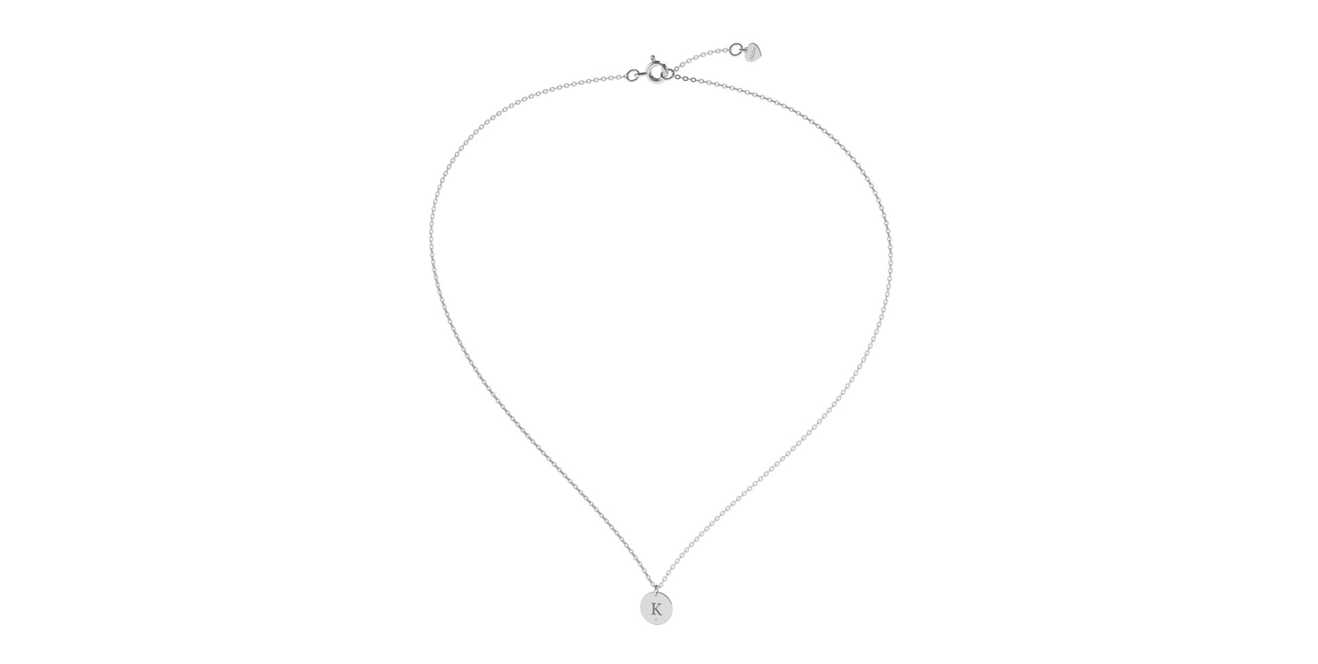 Náhrdelník s diamantom Little Coins K