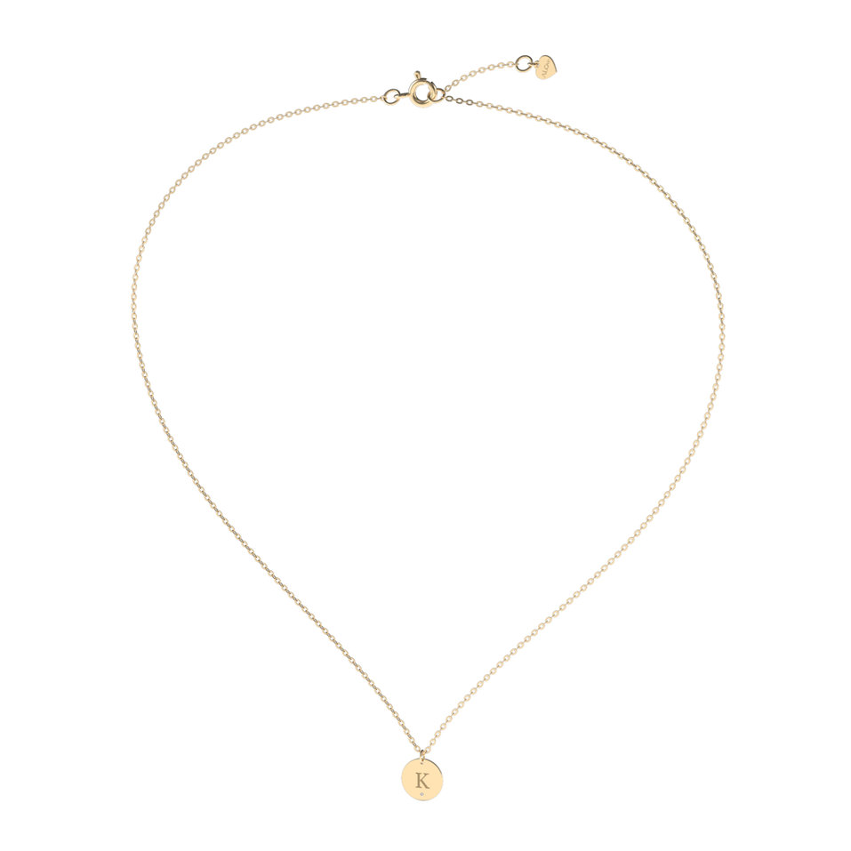 Náhrdelník s diamantom Little Coins K