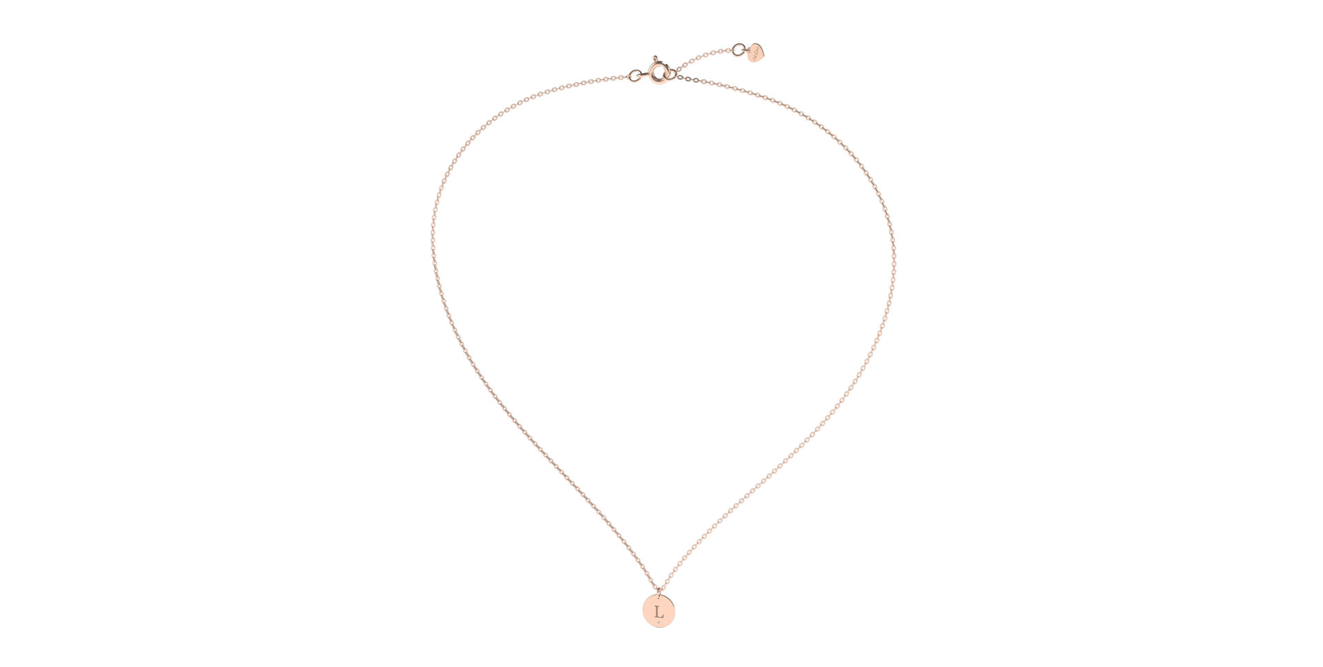 Náhrdelník s diamantom Little Coins L