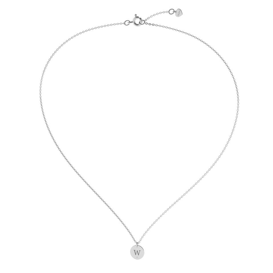 Náhrdelník s diamantom Little Coins W