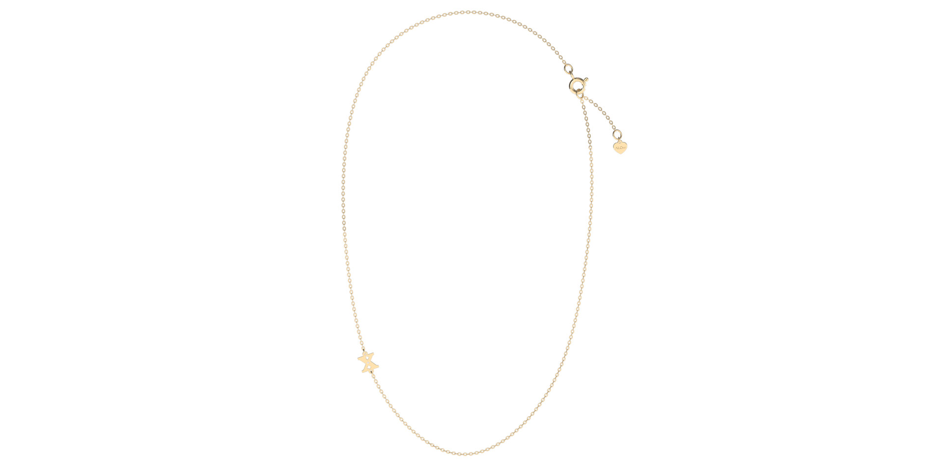 Náhrdelník s diamantom Big Line X