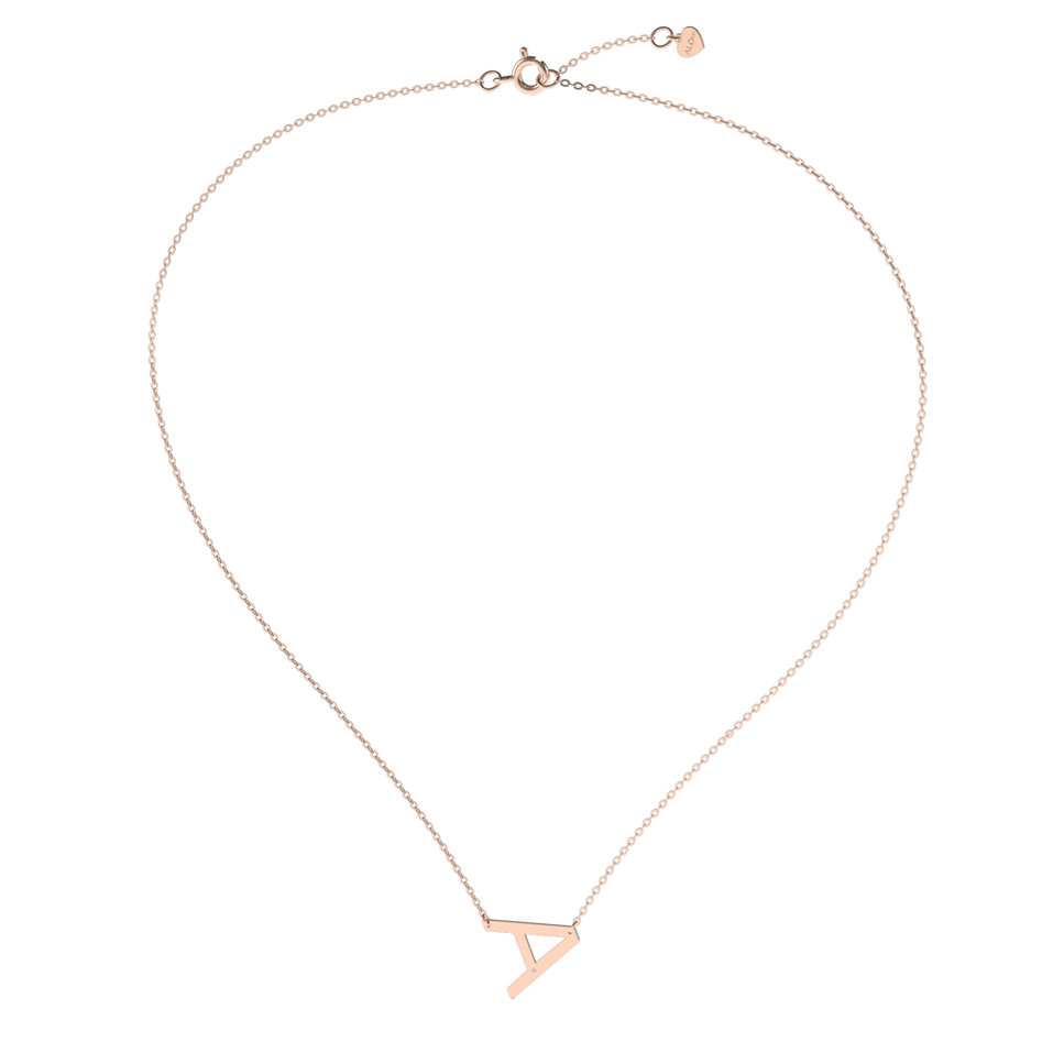 Náhrdelník s diamantom Big Line A